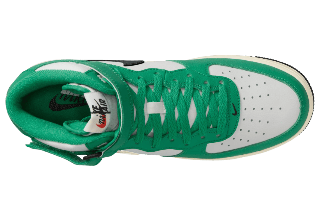 全新灰绿AF1首度曝光！复古气息拉满！ 货号：FD2554-100