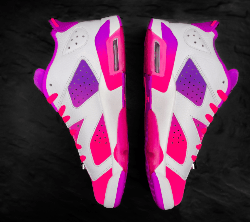 “麻辣鸡”专属AJ6首度曝光！荧光渐变太骚气！