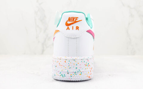 耐克Nike Air Force 1 Low 07纯原版本低帮空军一号猛龙队红紫双钩渐变配色板鞋 耐克空军一号工厂 货号：KK6325-015