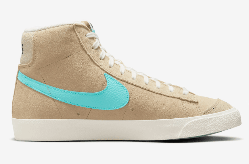 吸睛蒂芙尼蓝！Nike Blazer Mid新配色即将登场！ 货号：FJ4414-200
