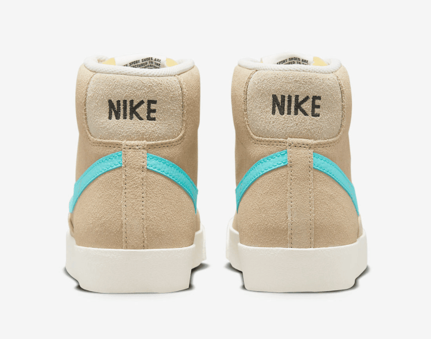 吸睛蒂芙尼蓝！Nike Blazer Mid新配色即将登场！ 货号：FJ4414-200