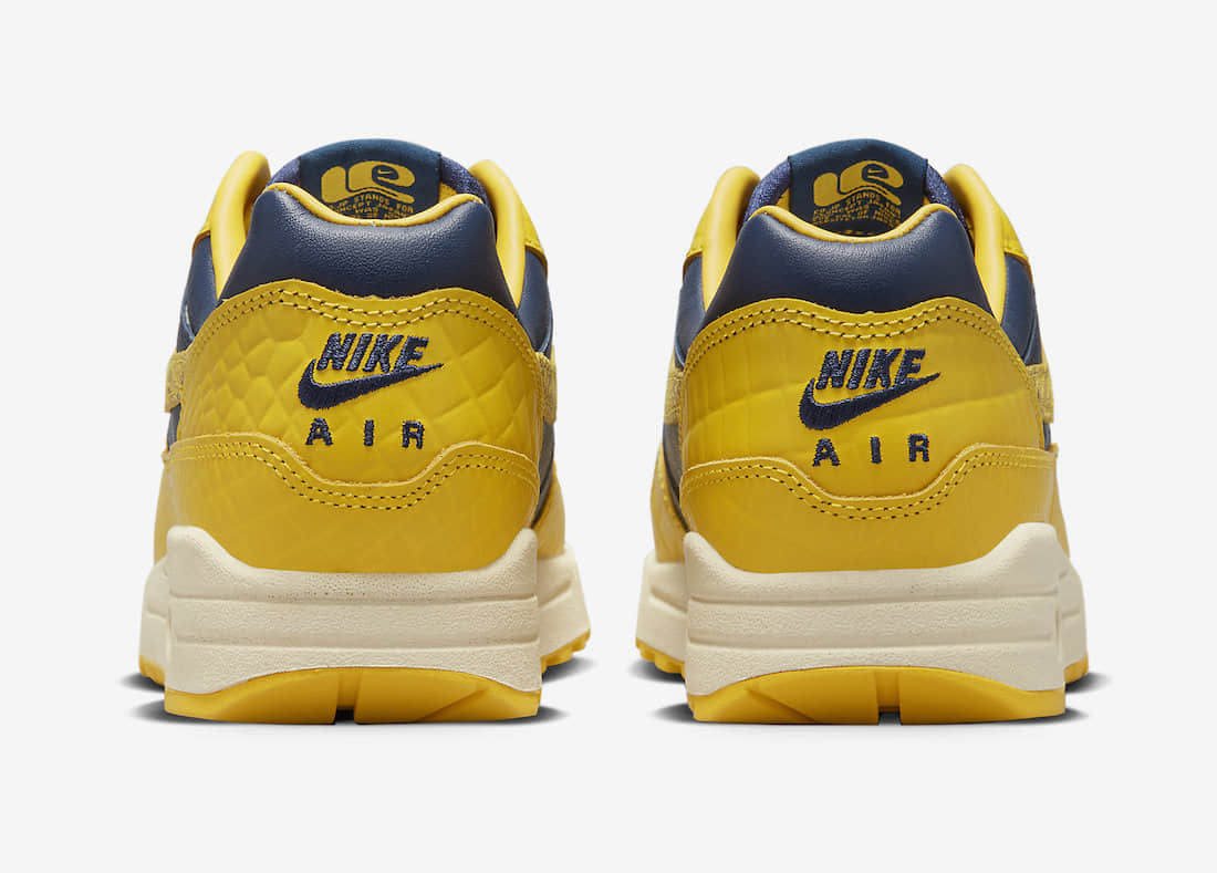 日本限定配色！这双“密歇根”Air Max 1规格超高！ 货号：FJ5479-410