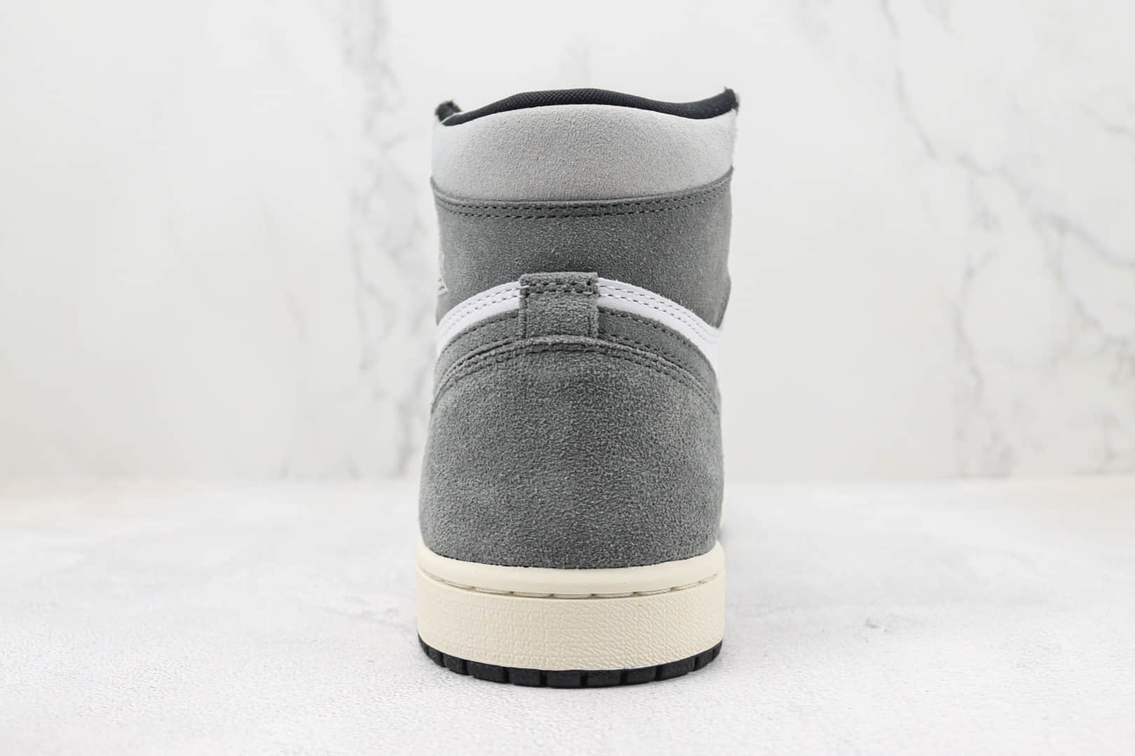 乔丹Air Jordan 1 Retro “Washed black”纯原版本高帮AJ1水洗灰白脚趾篮球鞋 莆田天花板AJ1系列 货号：DZ5485-051