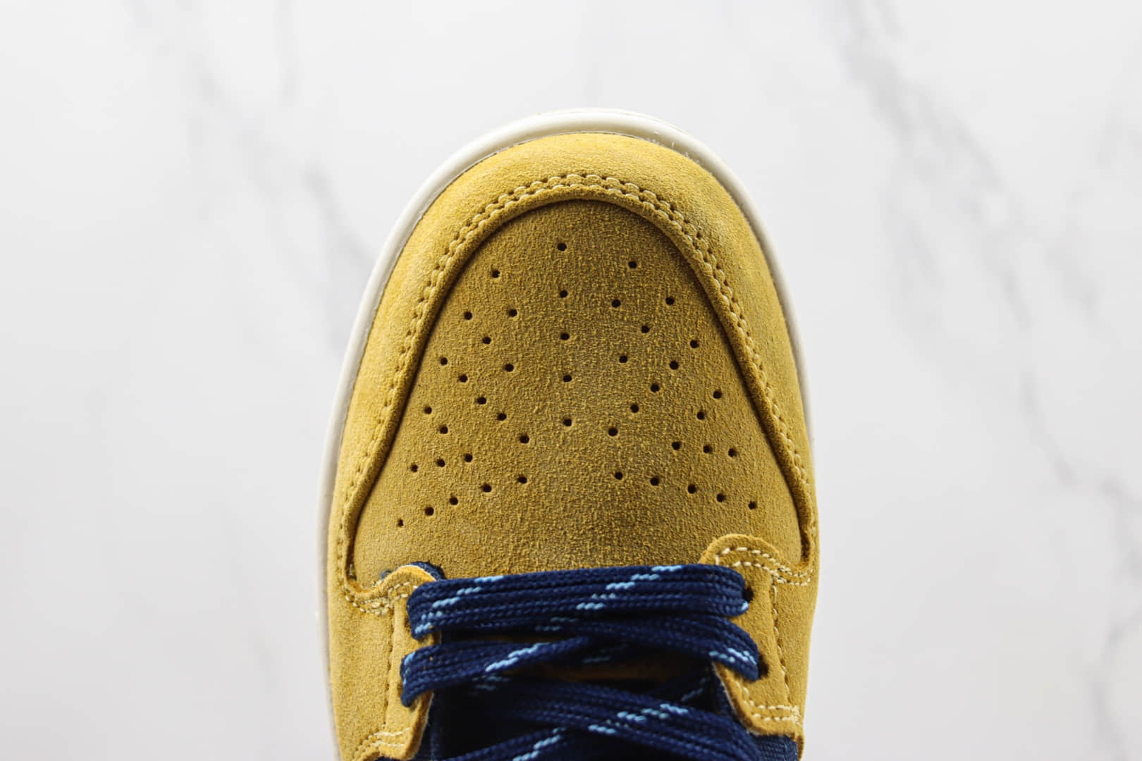 耐克Nike SB Zoom Dunk Low纯原版本低帮SB Dunk帆布黄蓝拼色板鞋 莆田耐克货源 货号:DX6775-400