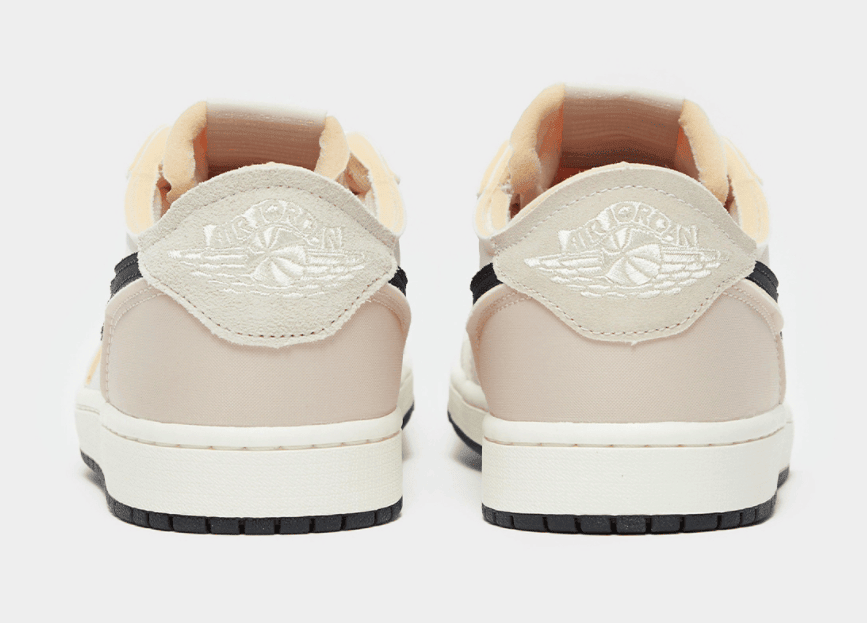 解构风!低帮AJ1新配色首度曝光! 货号:DV0982-100