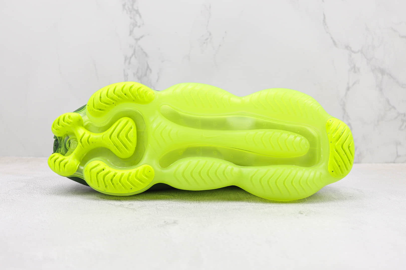 耐克Nike Air Max Scorpion FK纯原版本灰绿色大气垫跑鞋 莆田耐克货源 货号:DJ4701-300