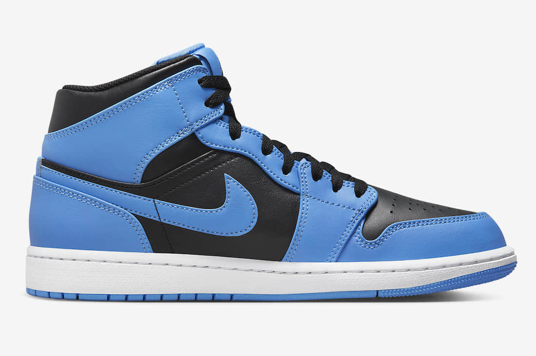 全新“大学蓝”AJ1 Mid 官图释出！近期登场！ 货号：DQ8426-401