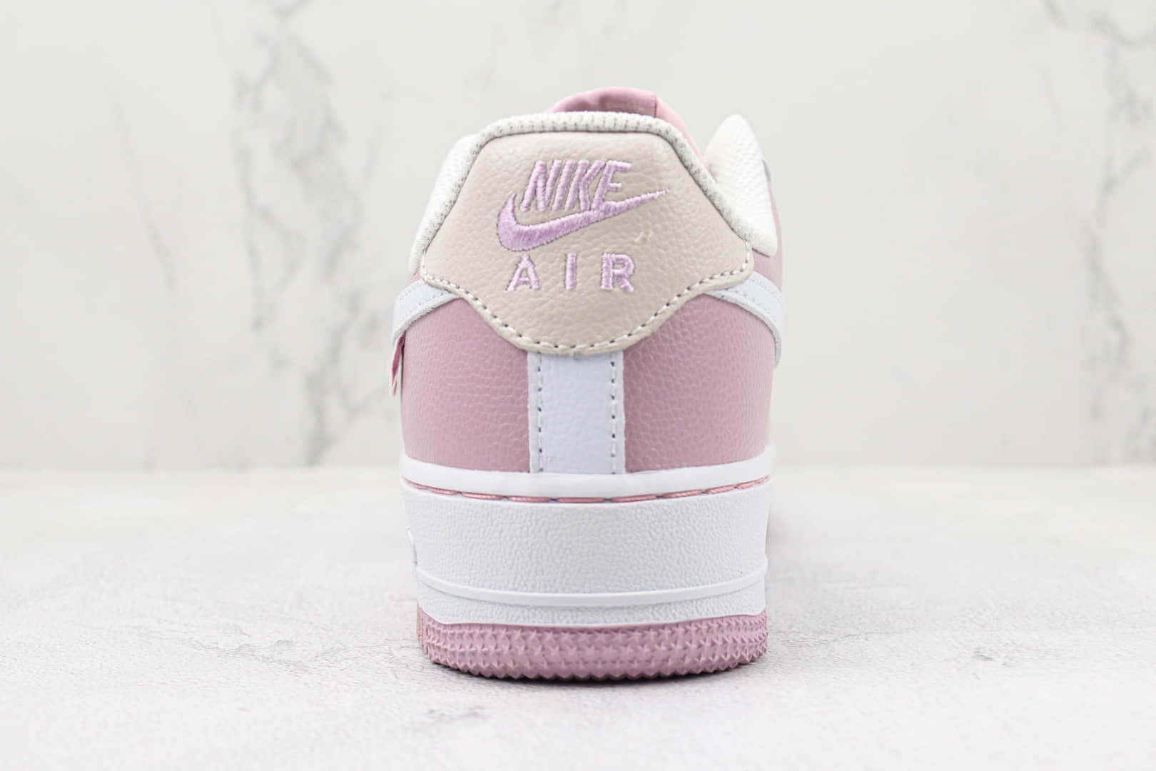 耐克Nike Air Force 1 Low纯原版本低帮空军一号米白粉色板鞋 莆田天花板AF1系列 货号:DB3301-055