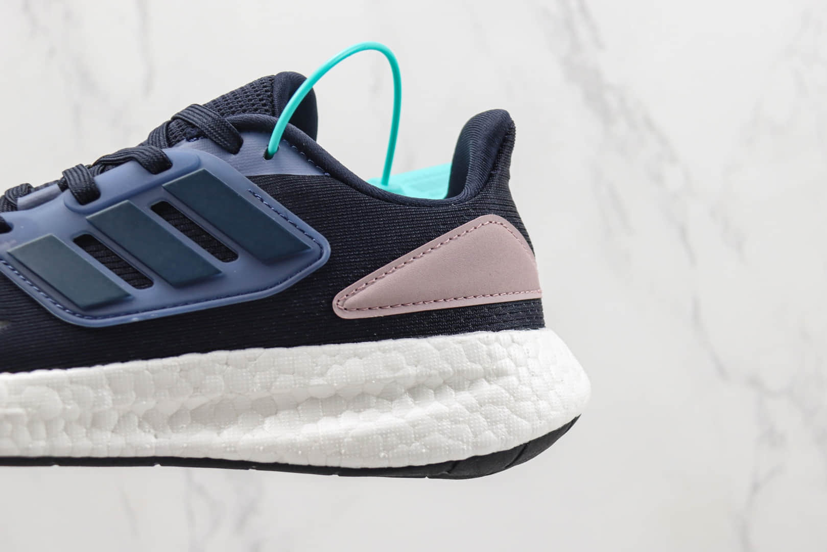 阿迪达斯Adidas Pureb Boost Ultra Boost 22 Consortium纯原版本UB6.0蓝粉色爆米花跑鞋 莆田阿迪达斯UB爆米花跑鞋 货号：HQ1460