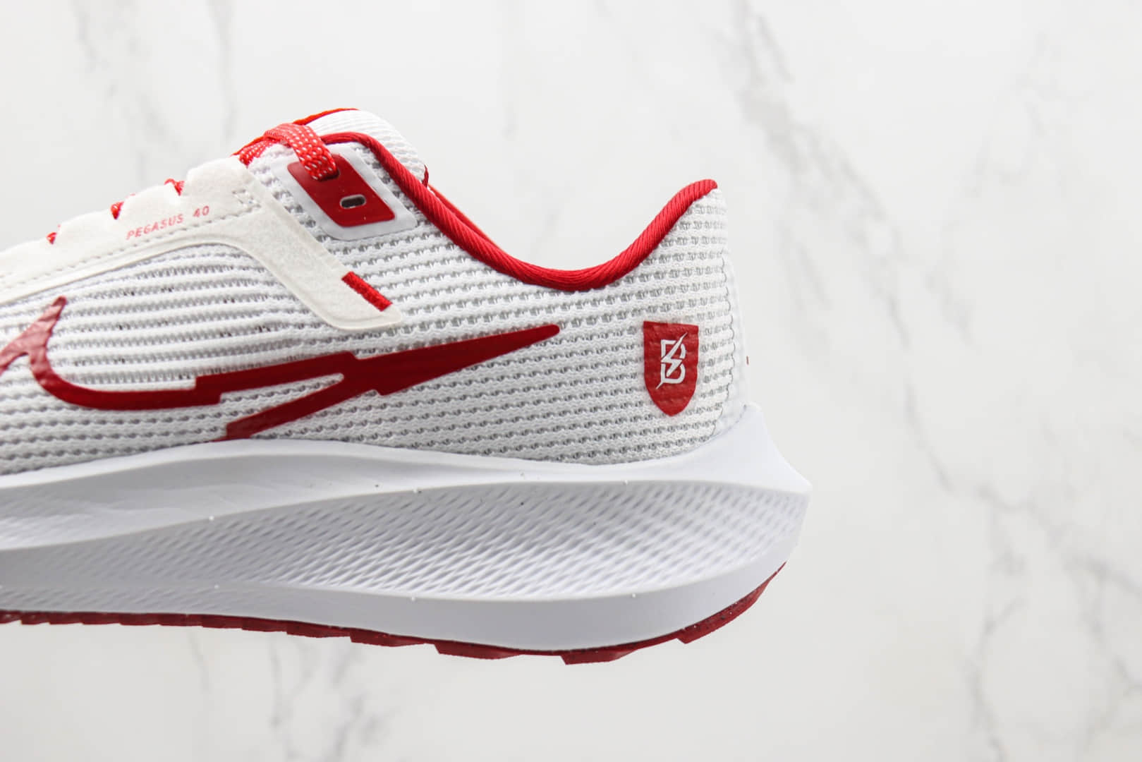 耐克Nike Zoom Pegasus 40纯原版本登月40代白红色马拉松跑鞋 莆田耐克货源 货号:FJ2844-100