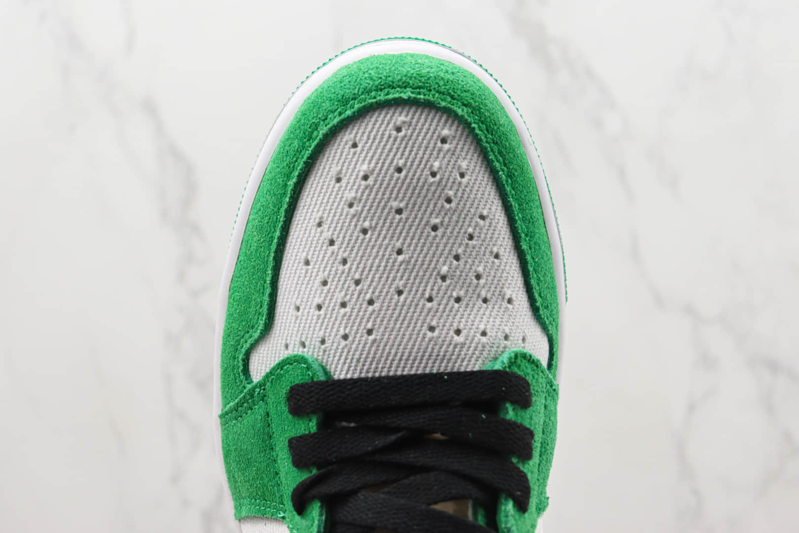 乔丹Air Jordan 1 Zoom CMFT“Stadium Green”纯原版本高帮AJ1白绿色篮球鞋 莆田天花板AJ1系列 货号:CT0978-300