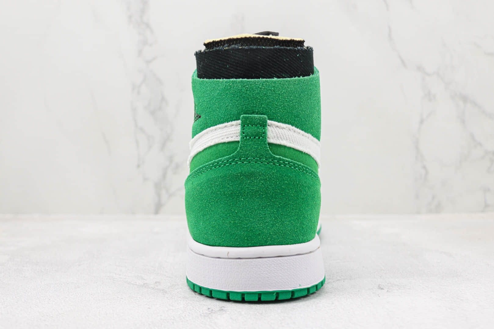 乔丹Air Jordan 1 Zoom CMFT“Stadium Green”纯原版本高帮AJ1白绿色篮球鞋 莆田天花板AJ1系列 货号:CT0978-300