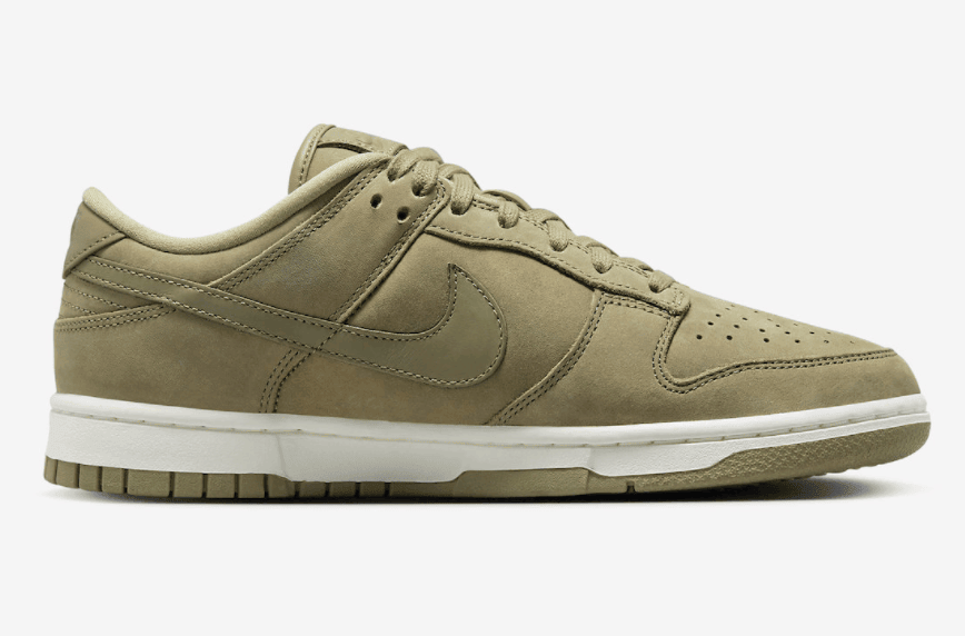 复古橄榄绿！低帮Dunk新配色即将发售！ 货号：DV7415-200