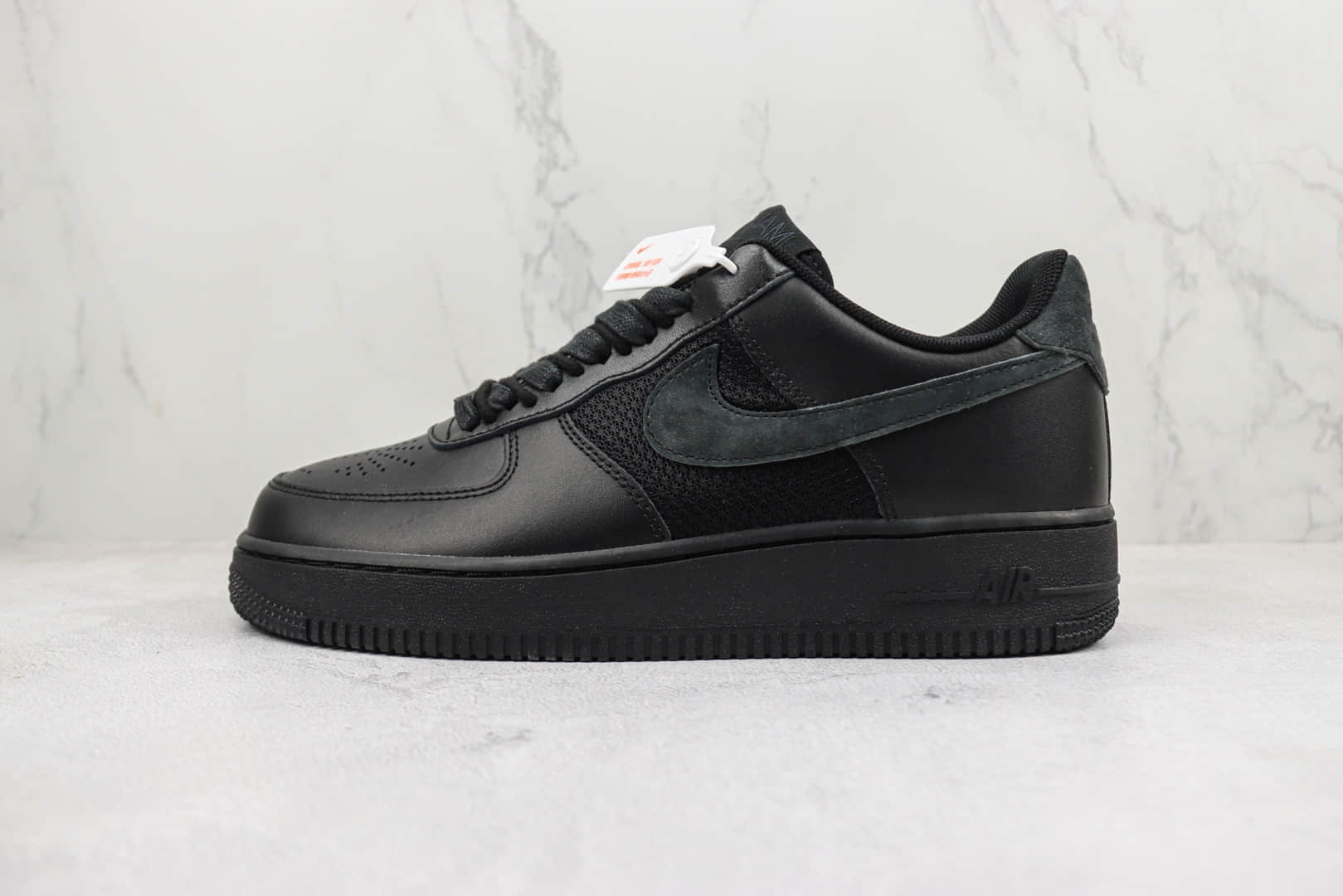 耐克Slam Jam x Nike Air Force 1 Low纯原版本低帮空军一号纯黑板鞋 莆田天花板AF1系列 货号:DX5590-001