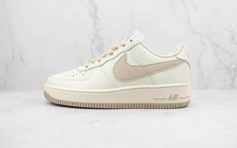 耐克Nike Air Force 1’07 Low纯原版本低帮空军一号奶油大勾板鞋 莆田天花板AF1系列 货号：SP0758-030