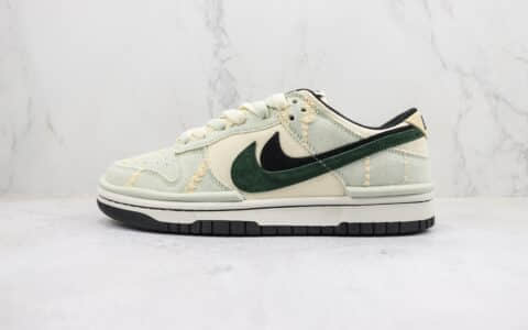 耐克Nike SB Dunk Low纯原版本大友克洋低帮SB Dunk水洗做旧牛仔板鞋 莆田耐克货源 货号：DZ2794-166