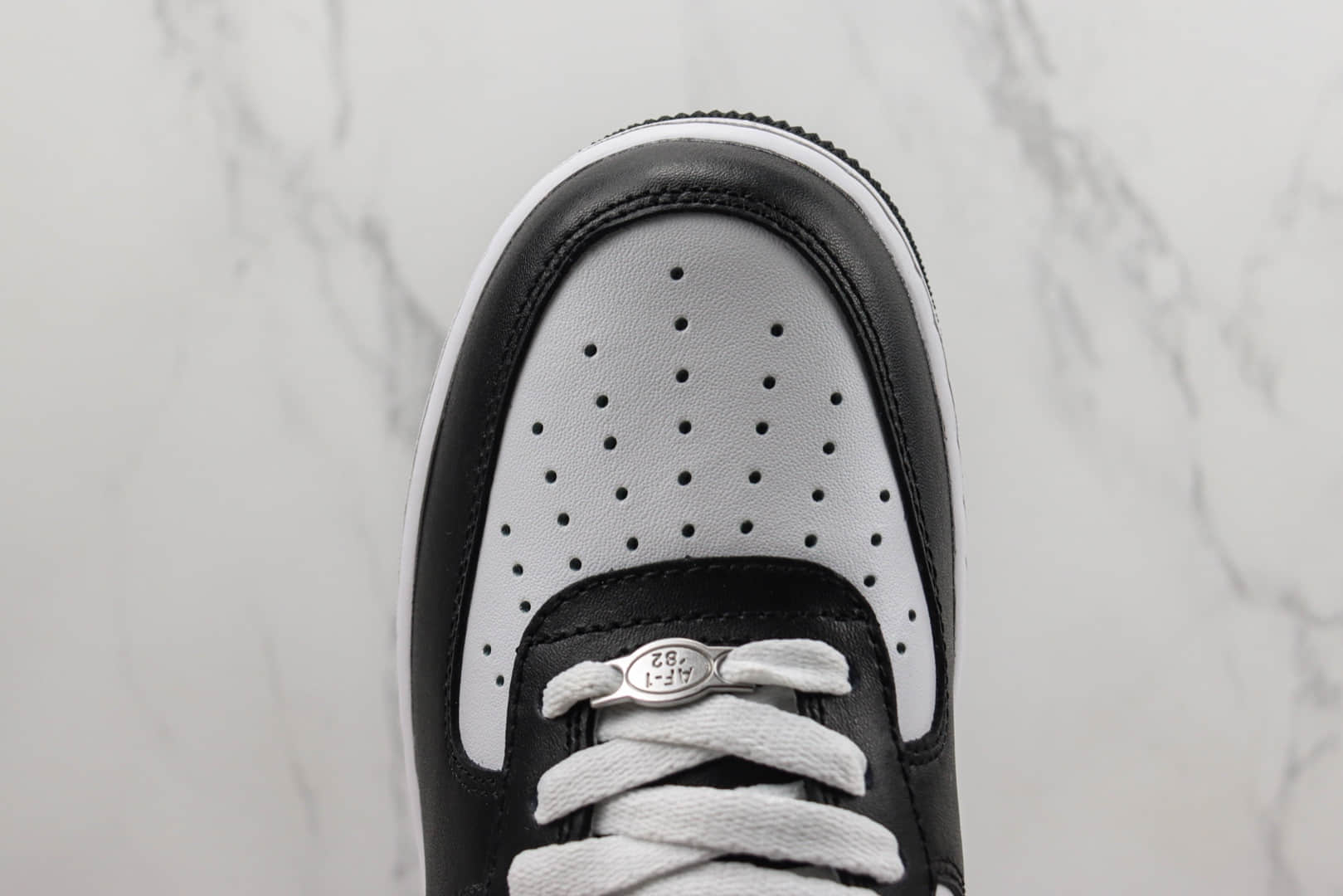 耐克Terror Squad x Nike Air Force 1'07 Low纯原版本低帮空军一号TS联名款黑白板鞋 莆田天花板AF1系列 货号：DR9868-102