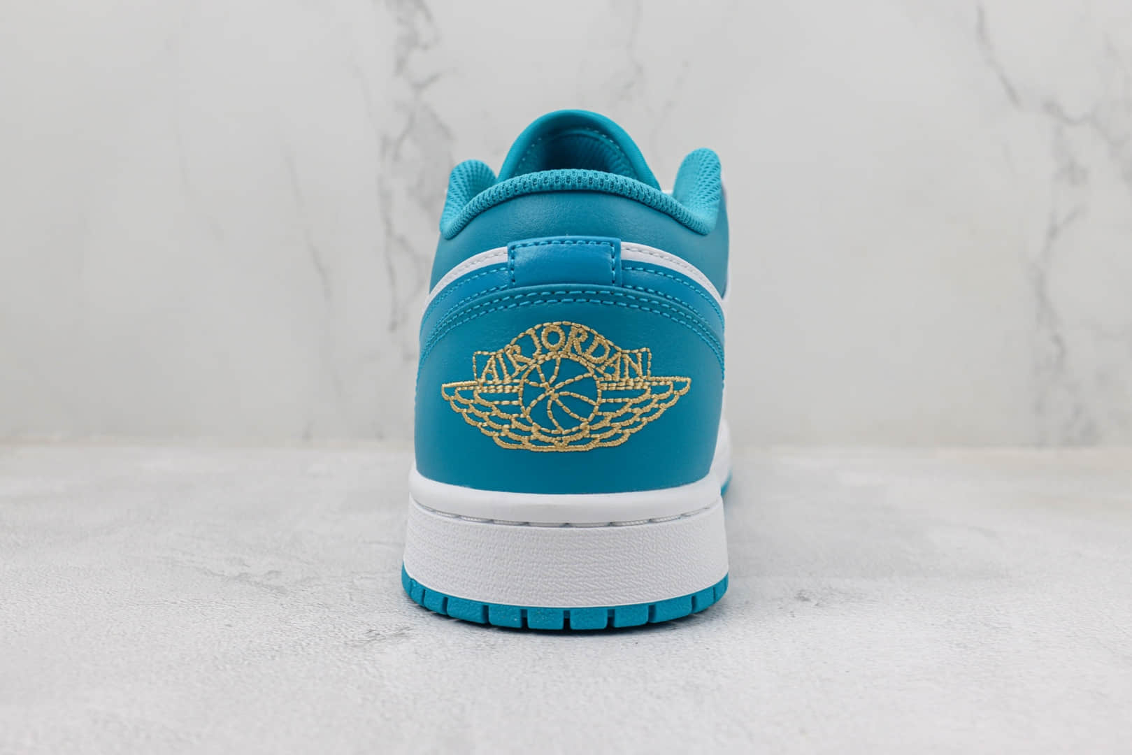 乔丹Air Jordan 1 Low纯原版本低帮AJ1白蓝板鞋 莆田天花板AJ1系列 货号:553558-174