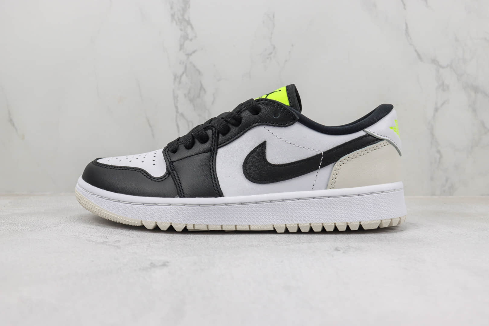 乔丹Air Jordan 1 Low Golf纯原版本低帮AJ1高尔夫黑白灰色板鞋 莆田天花板AJ1系列 货号:DD9315-108