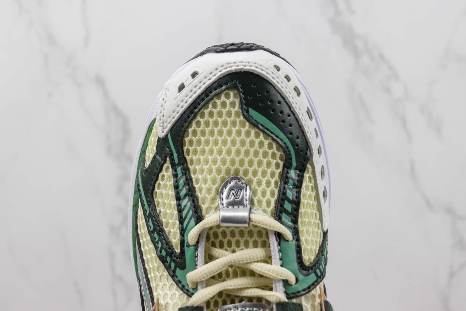 新百伦Aimé Leon Dore x New Balance 1906R纯原版本NB1906R白绿色复古跑鞋 莆田新百伦货源 货号:M1906RL1