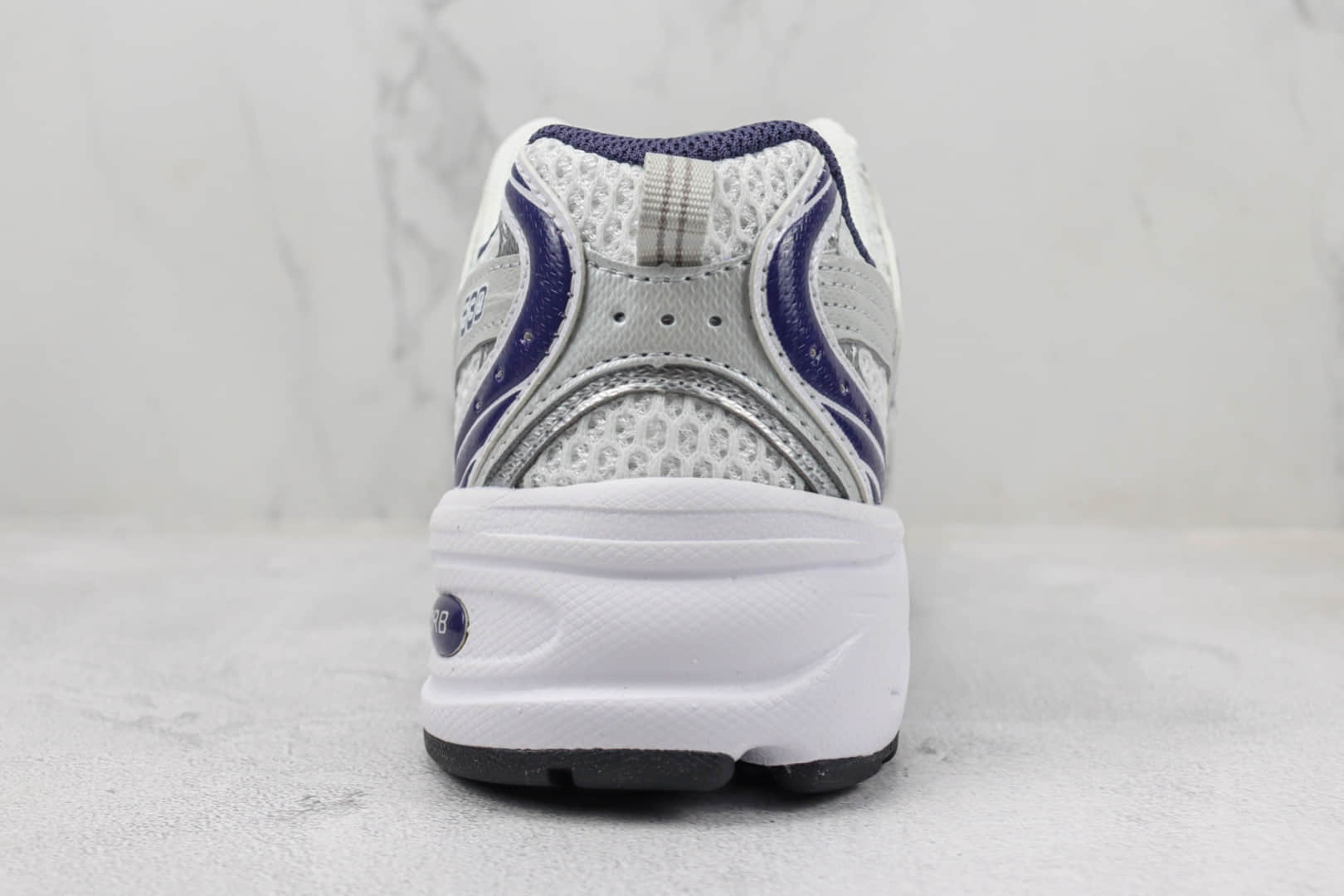 新百伦New Balance 530纯原版本NB530白灰色复古跑鞋 莆田复刻新百伦 货号：MR530BA