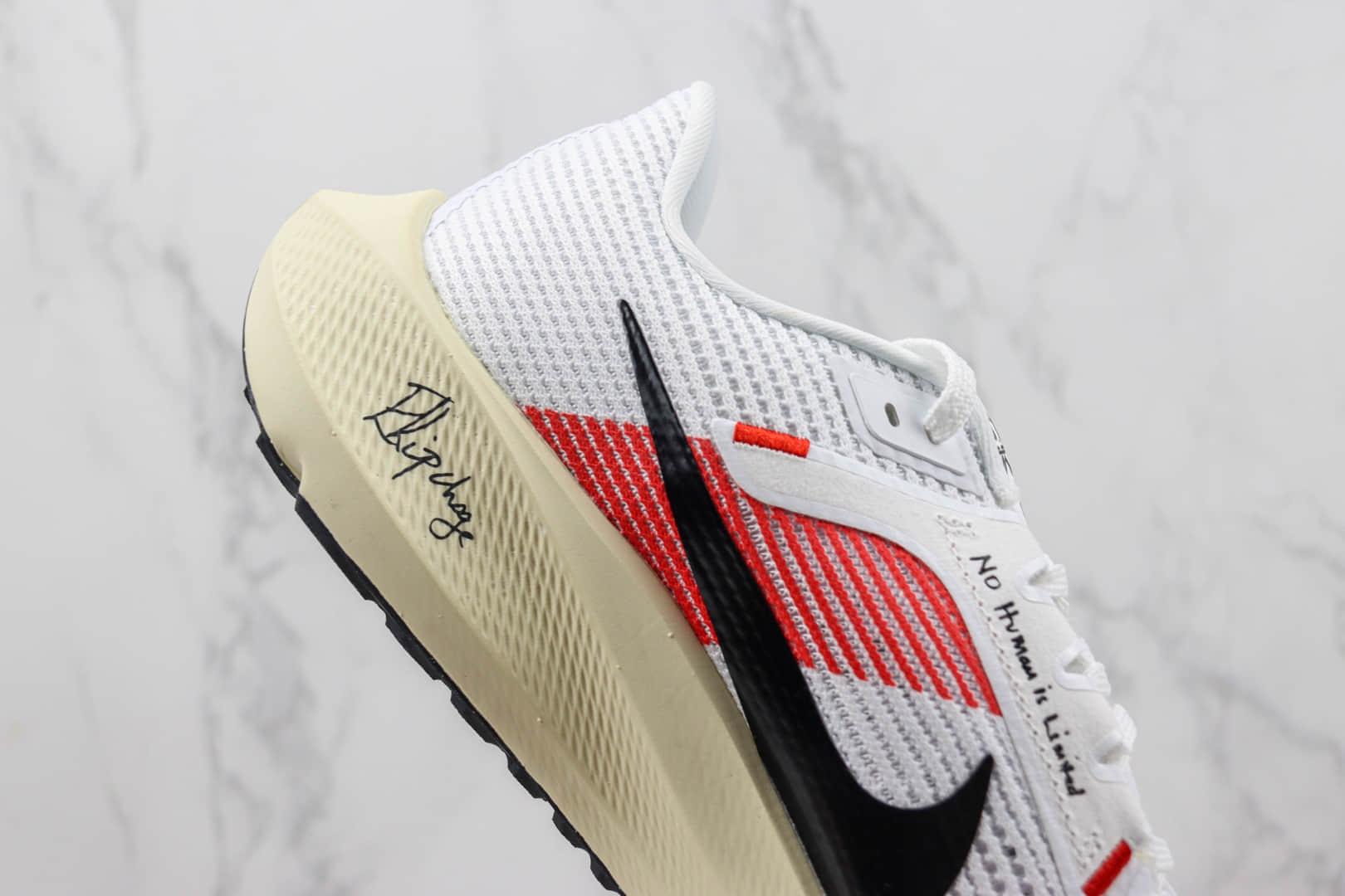 耐克Nike Air Zoom Pegasus 40纯原版本飞马40代白红色网面跑鞋 莆田复刻耐克 货号:FJ0686-100