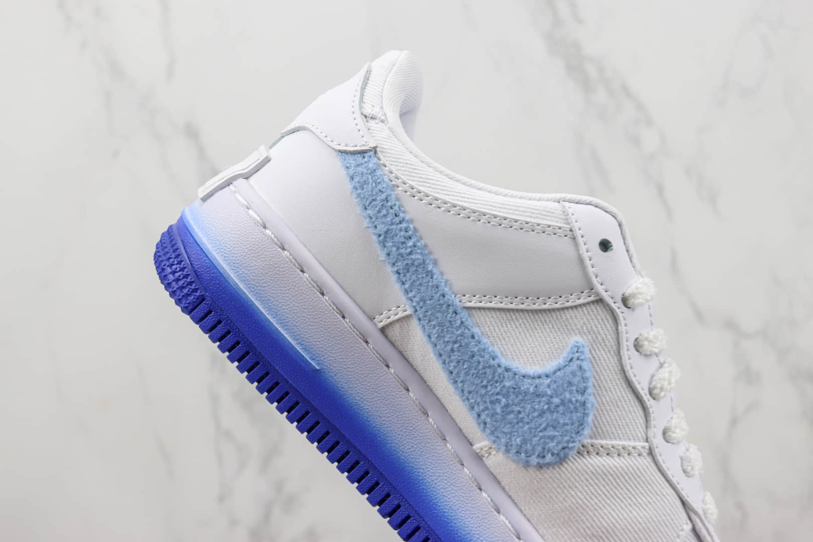 耐克Nike Air Force 1 Shadow纯原版本低帮空军一号马卡龙解构板鞋 莆田耐克货源 货号:FJ4567-100