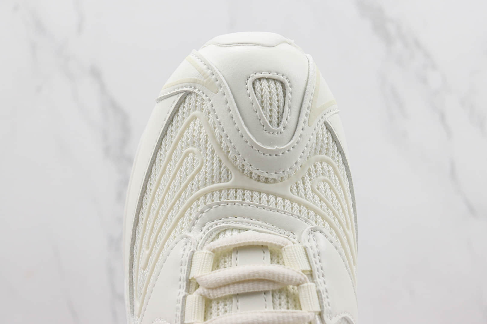 耐克Supreme x Nike Air Max 98 TL纯原版本Supreme联名Max98白色全掌气垫跑鞋 莆田耐克工厂 货号：DR1033-100