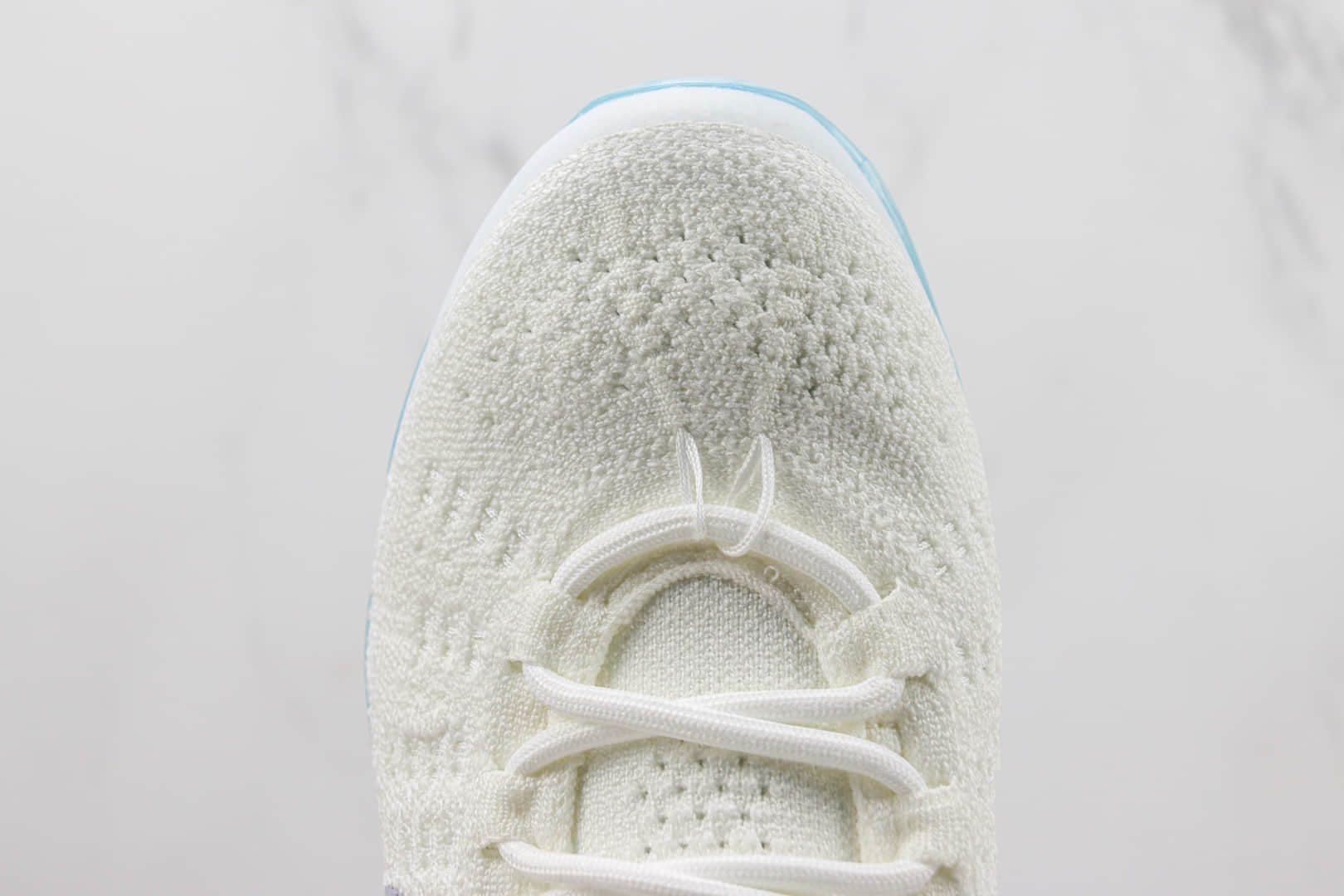 耐克Nike Air Vapormax 2023 Flyknit纯原版本白蓝色针织全掌气垫跑鞋 莆田复刻耐克 货号：DV6840-100