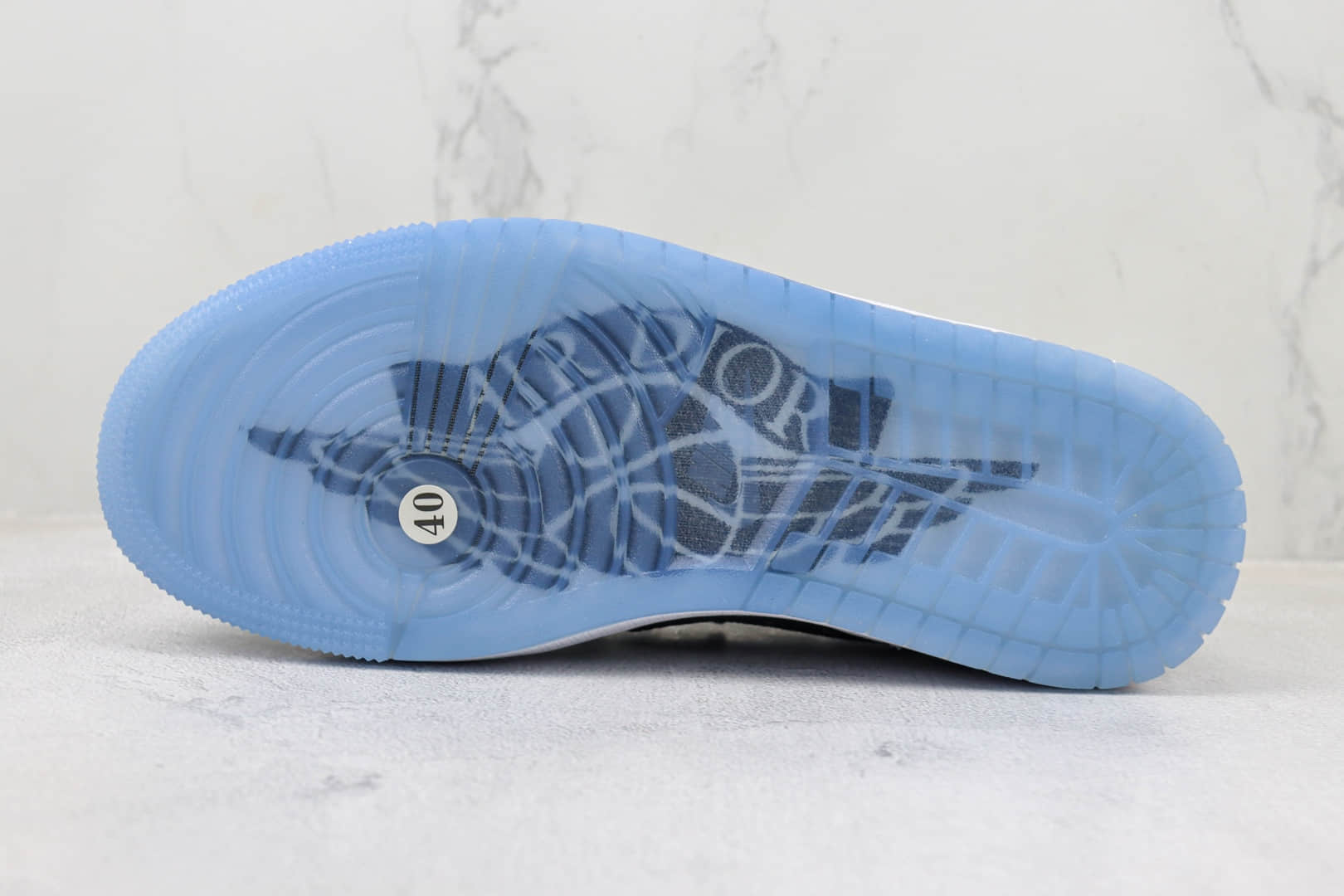 乔丹Dior x Air Jordan 1 Low纯原版本迪奥联名低帮AJ1黑白绿板鞋 莆田天花板AJ1 货号：CN8608-008