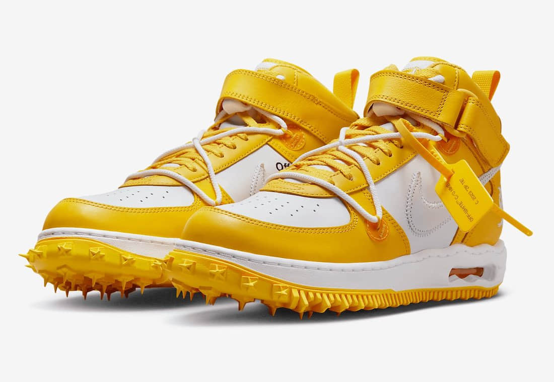 OW x Nike新鞋来袭！溶解中底+鞋钉超酷！
