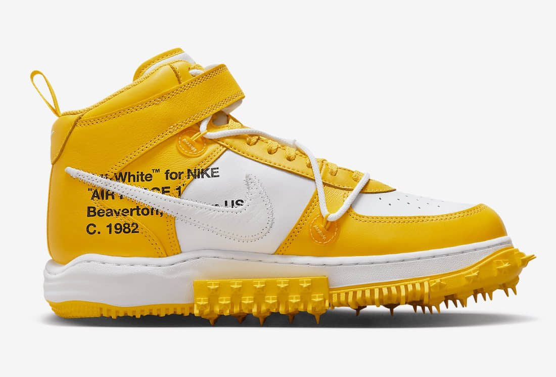 OW x Nike新鞋来袭！溶解中底+鞋钉超酷！