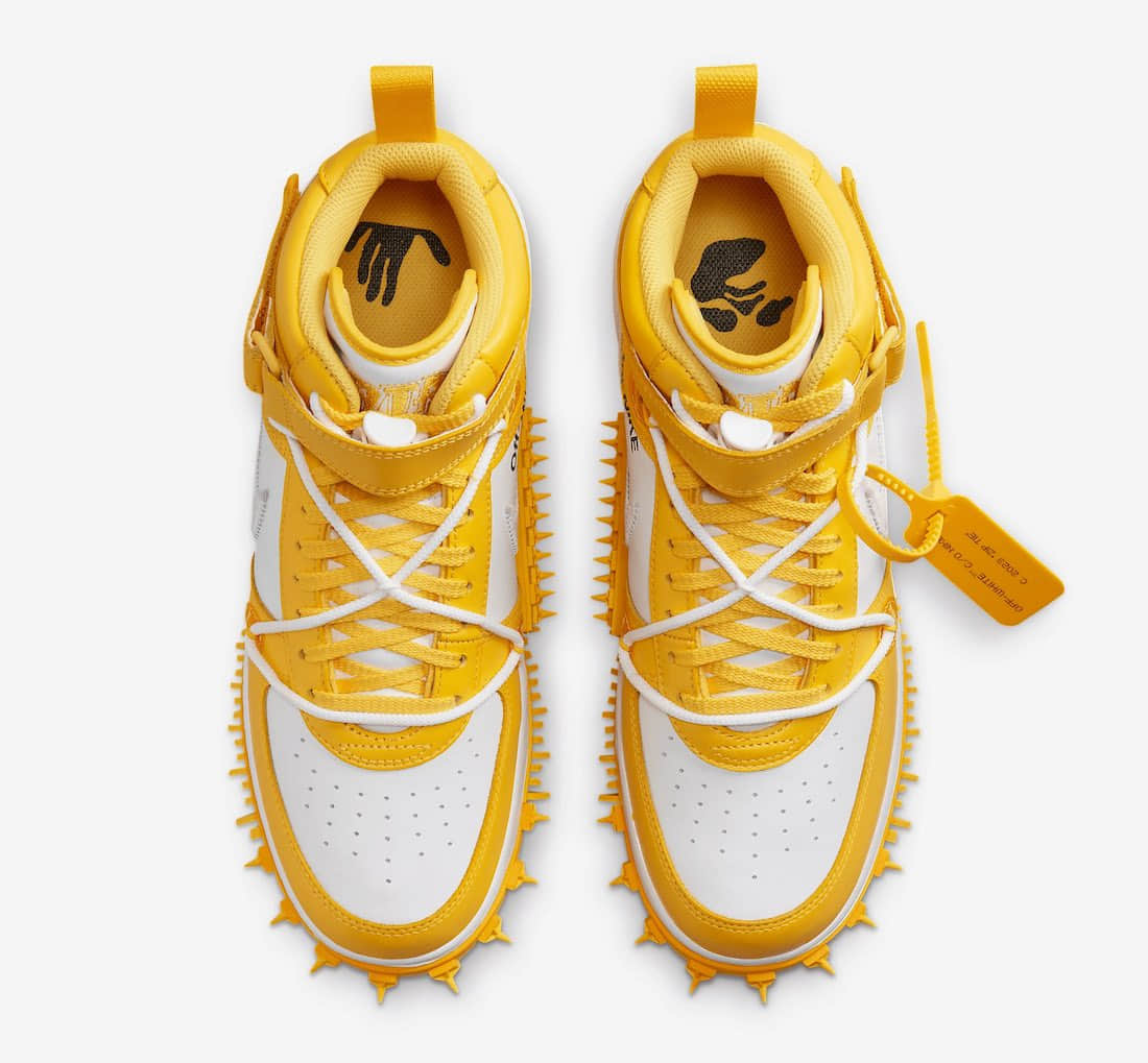 OW x Nike新鞋来袭！溶解中底+鞋钉超酷！