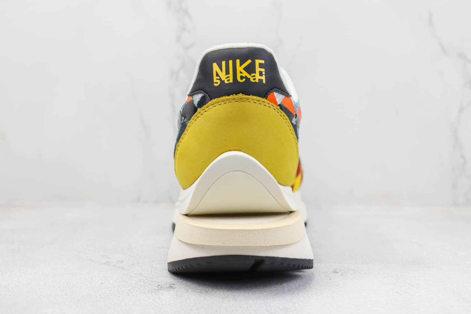 耐克Sacai x Nike Waffe Woven“Green Gusto”纯原版本Sacai联名绿彩棋盘格编织解构华夫鞋 莆田耐克工厂 货号：DR5209-300