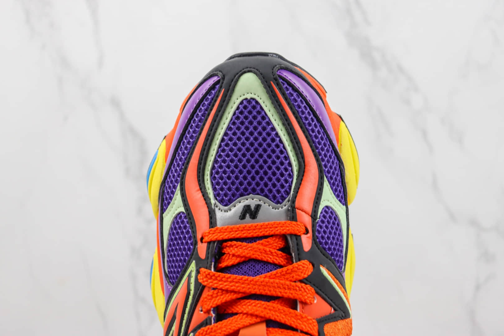 新百伦New Balance 9060纯原版本NB9060彩色拼接千禧风小象蹄复古慢跑鞋 莆田新百伦货源 货号：U9060NBX