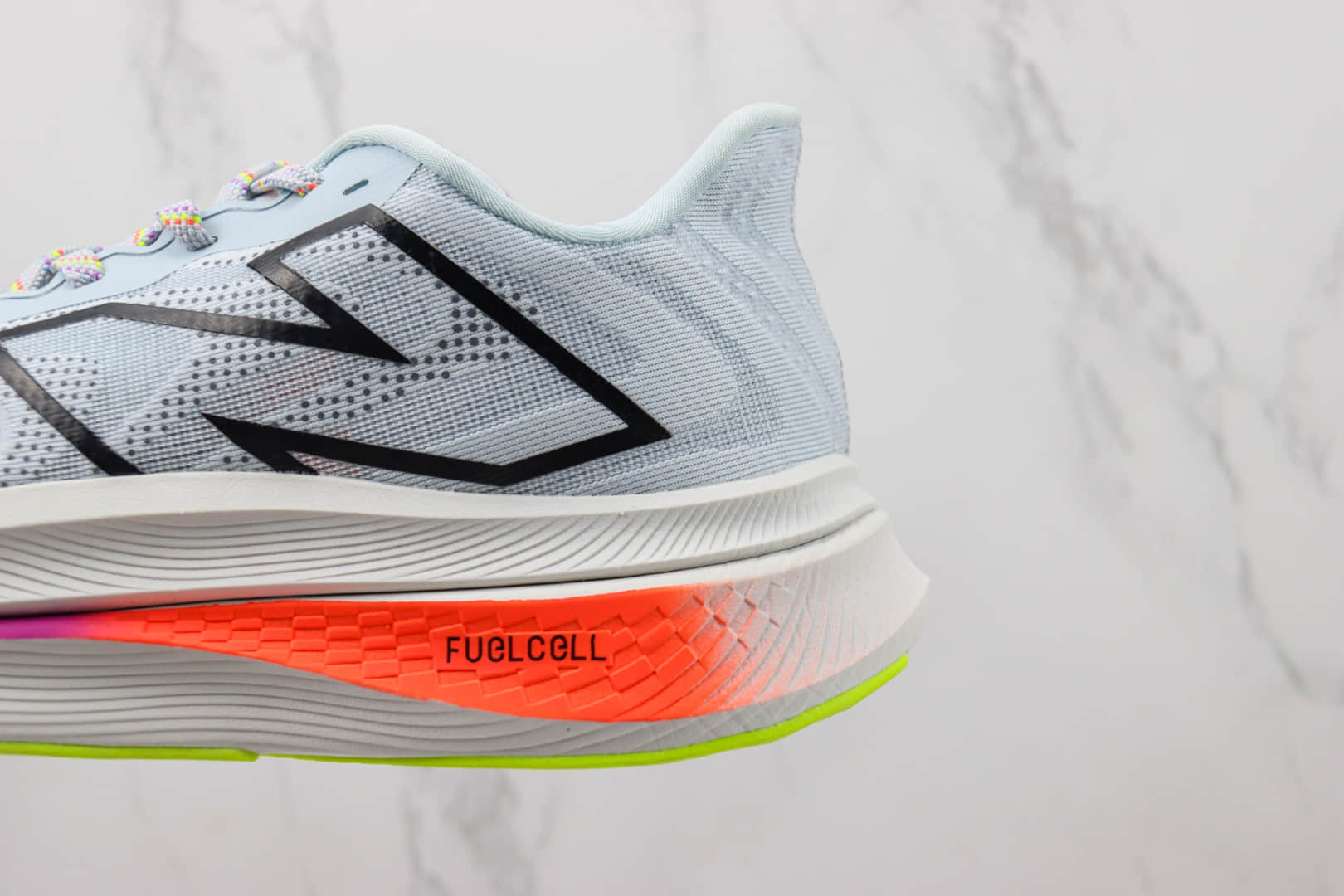 新百伦New Balance FuelCell SC Trainer V22纯原版本灰绿紫马拉松全掌碳板竞速训练跑鞋 莆田新百伦货源 货号:MRCXLG3