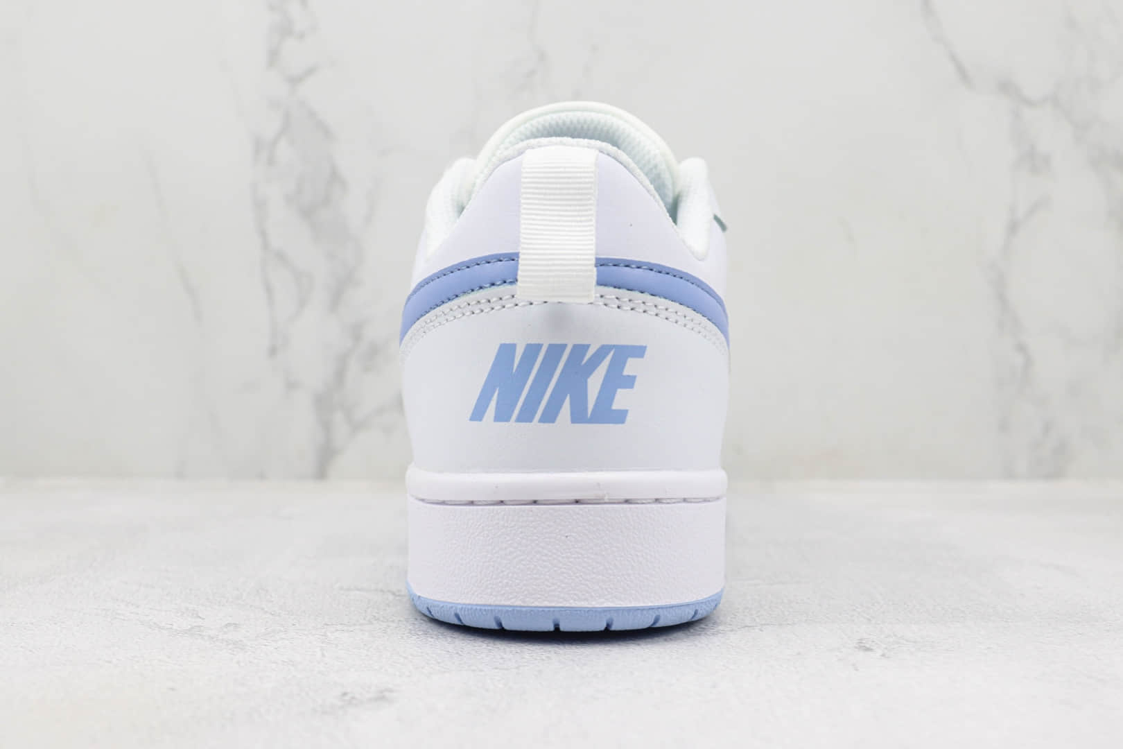 耐克Nike Court Borough Low 2纯原版本白蓝色板鞋 莆田耐克工厂 货号：DV5456-103
