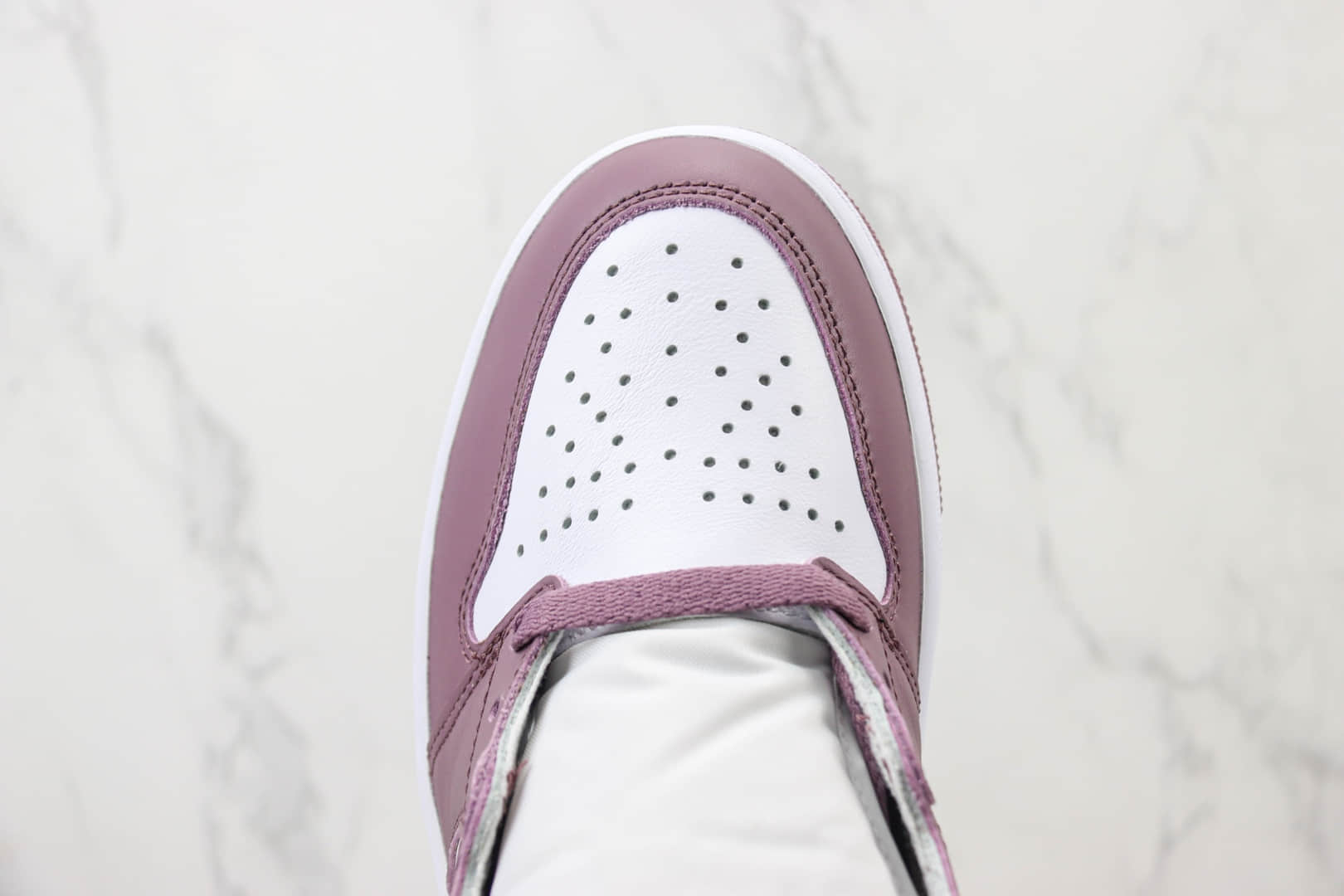 乔丹Air Jordan 1 High OG“Mauve”纯原版本高帮AJ1香芋紫白紫色篮球鞋 莆田AJ货源 货号:DZ5485-105