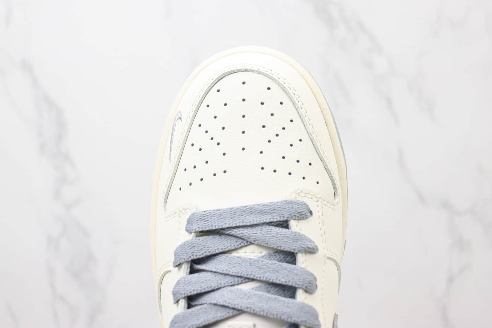 耐克Nike SB Dunk Low x Champion纯原版本低帮SB Dunk冠军联名米白灰板鞋 莆田耐克代理 货号:XH1733-001