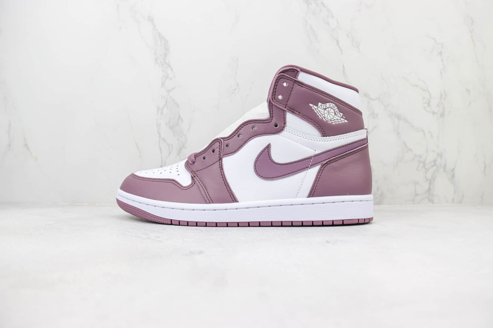 乔丹Air Jordan 1 High OG“Mauve”纯原版本高帮AJ1香芋紫白紫色篮球鞋 莆田AJ货源 货号:DZ5485-105