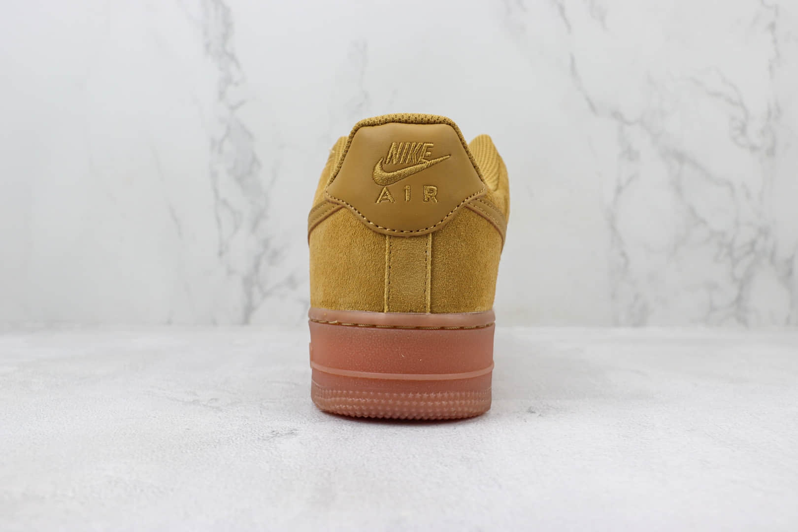 耐克Nike Air Force 1 Low 07 LV8 3纯原版本空军一号低帮AF1小麦色翻毛皮板鞋 莆田鞋代理 货号:BQ5485-700