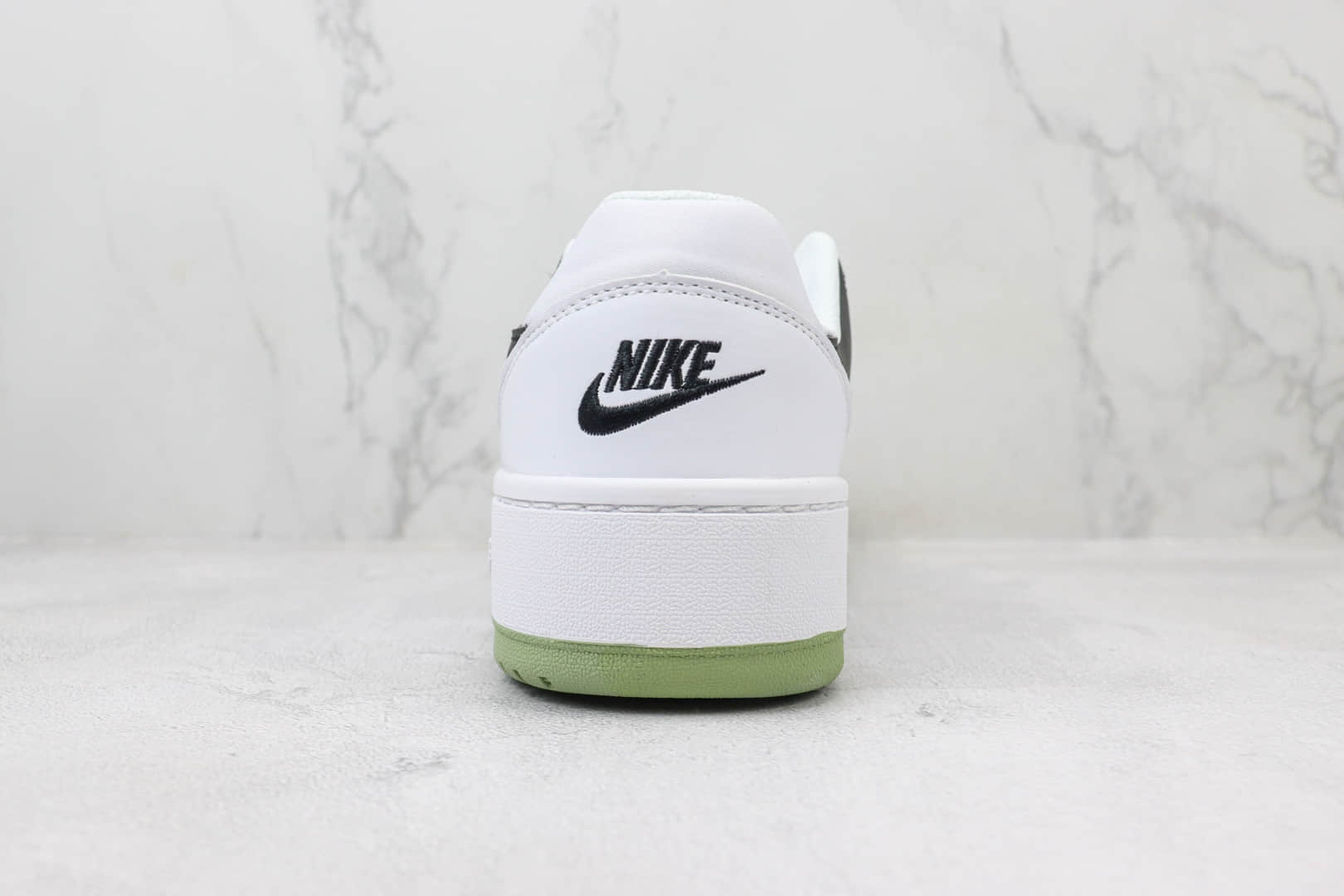 耐克Nike Air Alpha Force 88 “Billie Eilish”纯原版本白黑绿校园板鞋 莆田耐克工厂 货号：FB1362-106