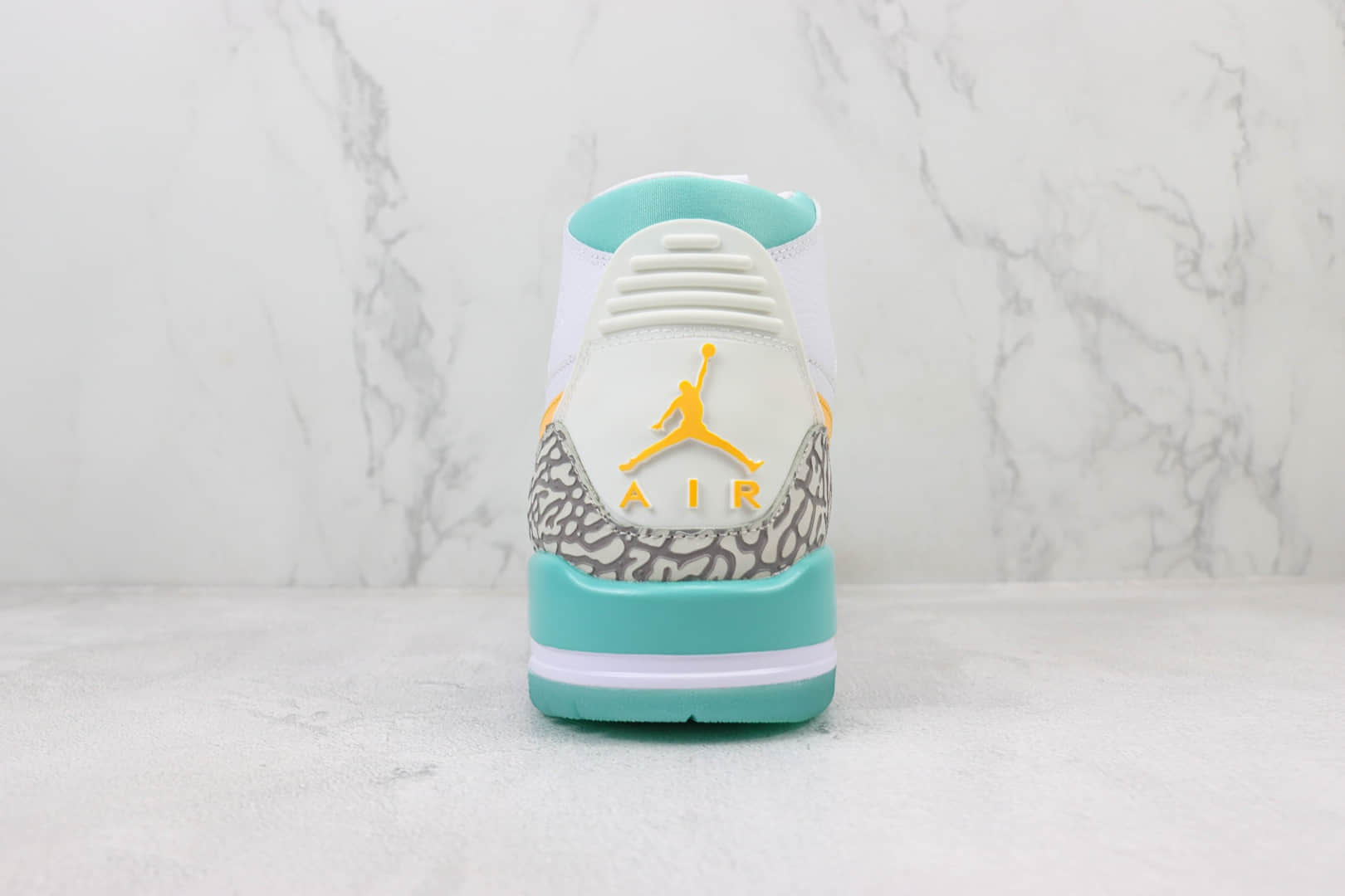 乔丹Air Jordan Legacy 312 High纯原版本高帮AJ312郭艾伦蒂芙尼三合一爆裂纹篮球鞋 莆田复刻鞋货源 货号：FV3625-161