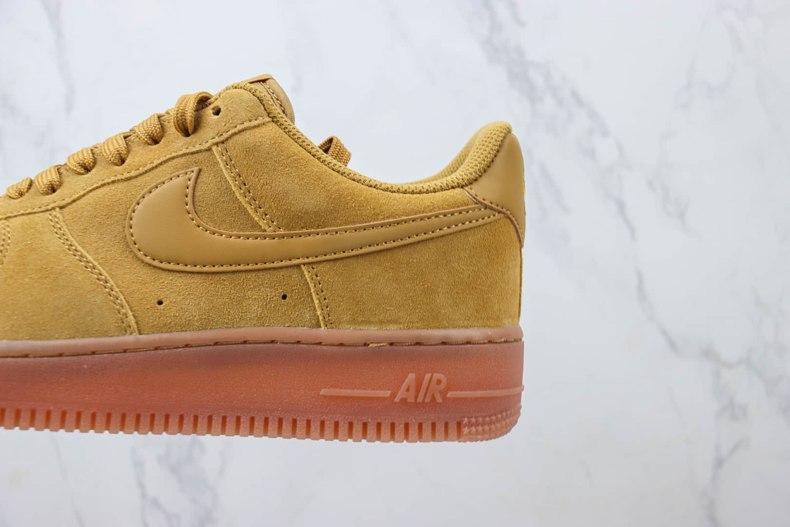 耐克Nike Air Force 1 Low 07 LV8 3纯原版本空军一号低帮AF1小麦色翻毛皮板鞋 莆田鞋代理 货号:BQ5485-700