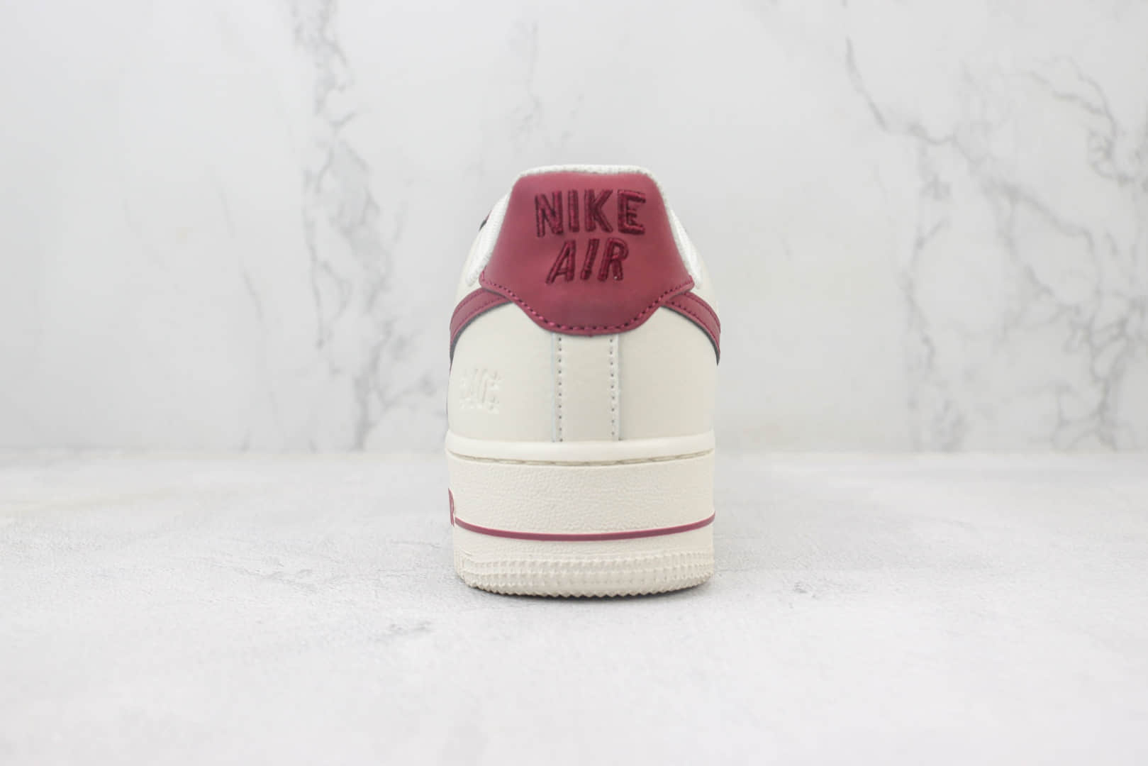 耐克Nike Air Force 1 Low纯原版本空军一号低帮AF1白酒红40周年板鞋 莆田复刻耐克 货号:DQ7582-103
