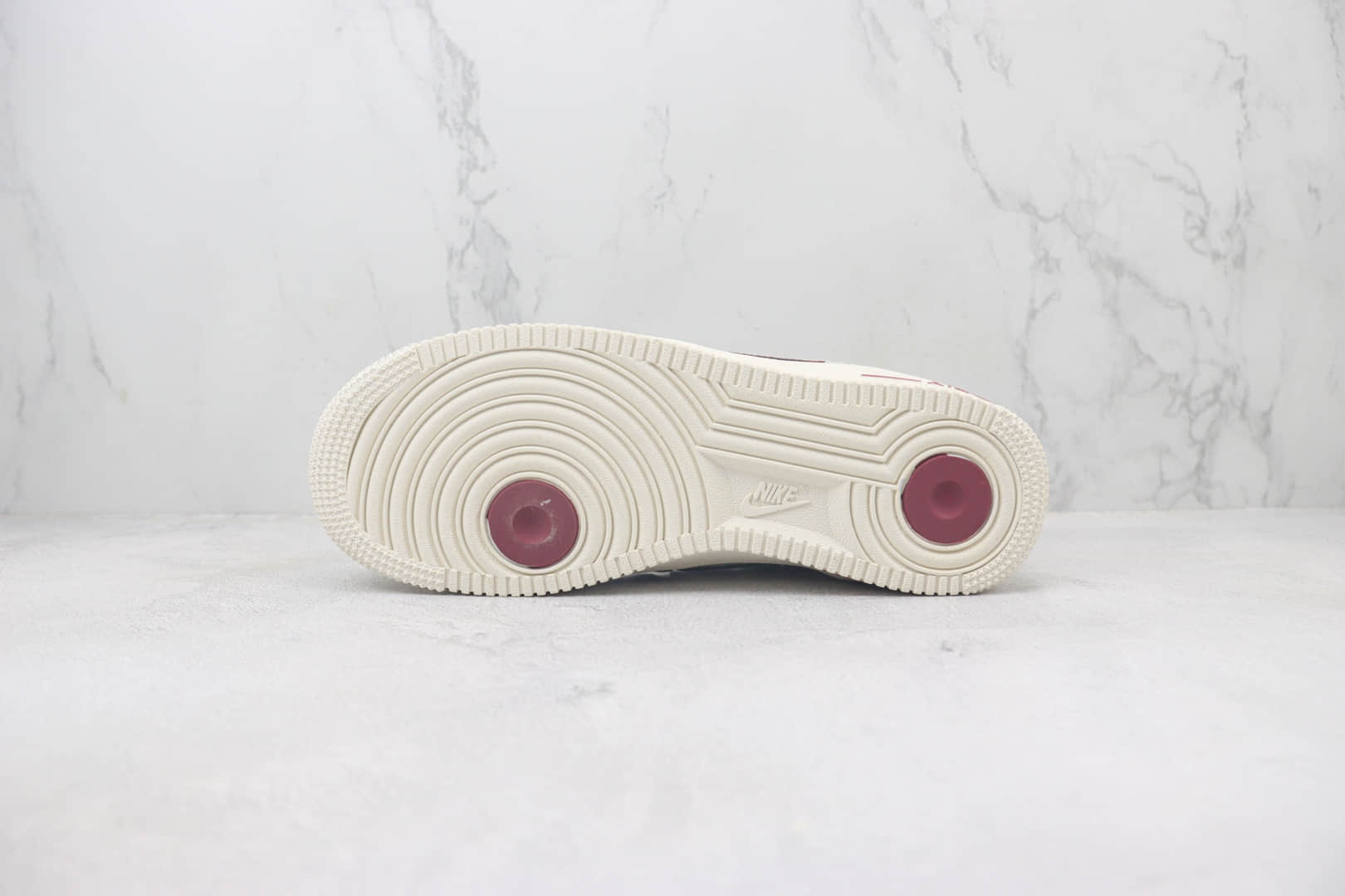 耐克Nike Air Force 1 Low纯原版本空军一号低帮AF1白酒红40周年板鞋 莆田复刻耐克 货号:DQ7582-103