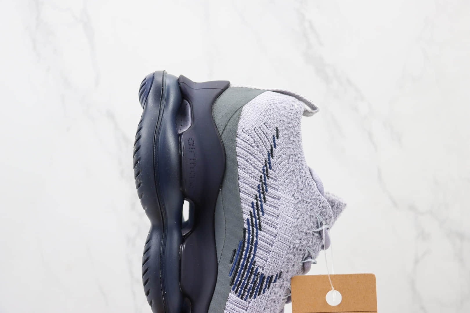 耐克Nike Air Max Scorpion FK纯原版本灰黑色全掌气垫增高跑鞋 莆田耐克货源 货号：DJ4701-006