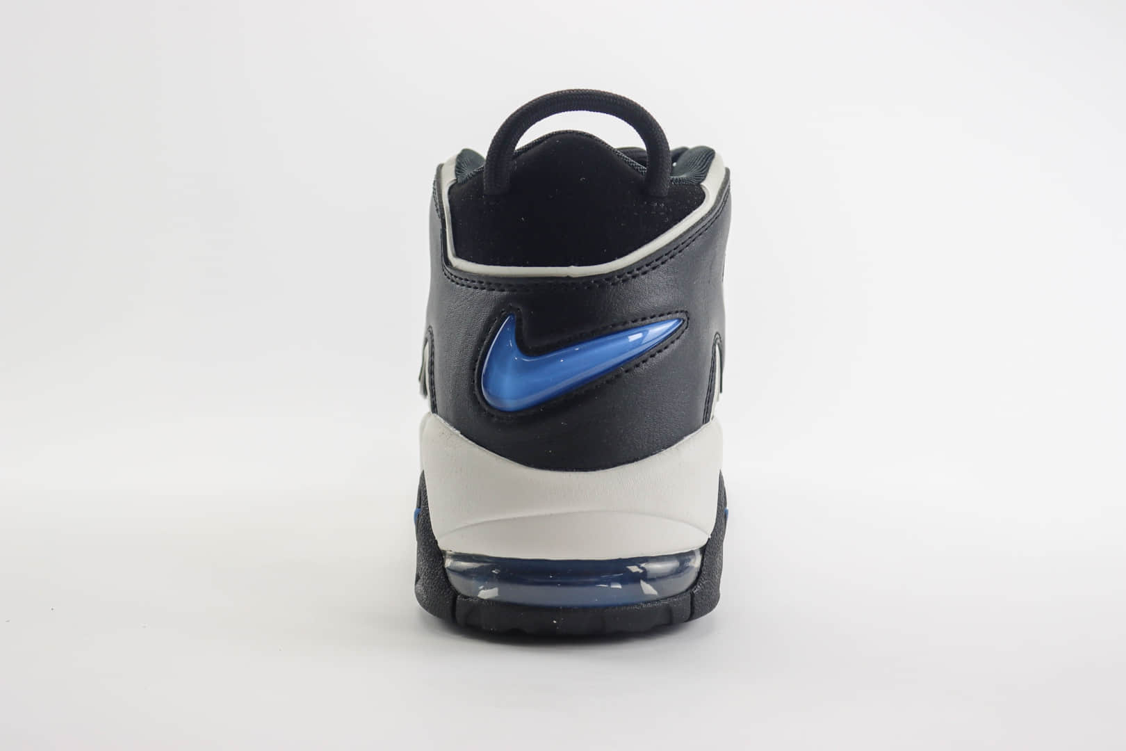 耐克Nike Air More Uptempo纯原版本皮蓬大AIR黑白复古篮球鞋 莆田耐克代理 货号：FB8883-001