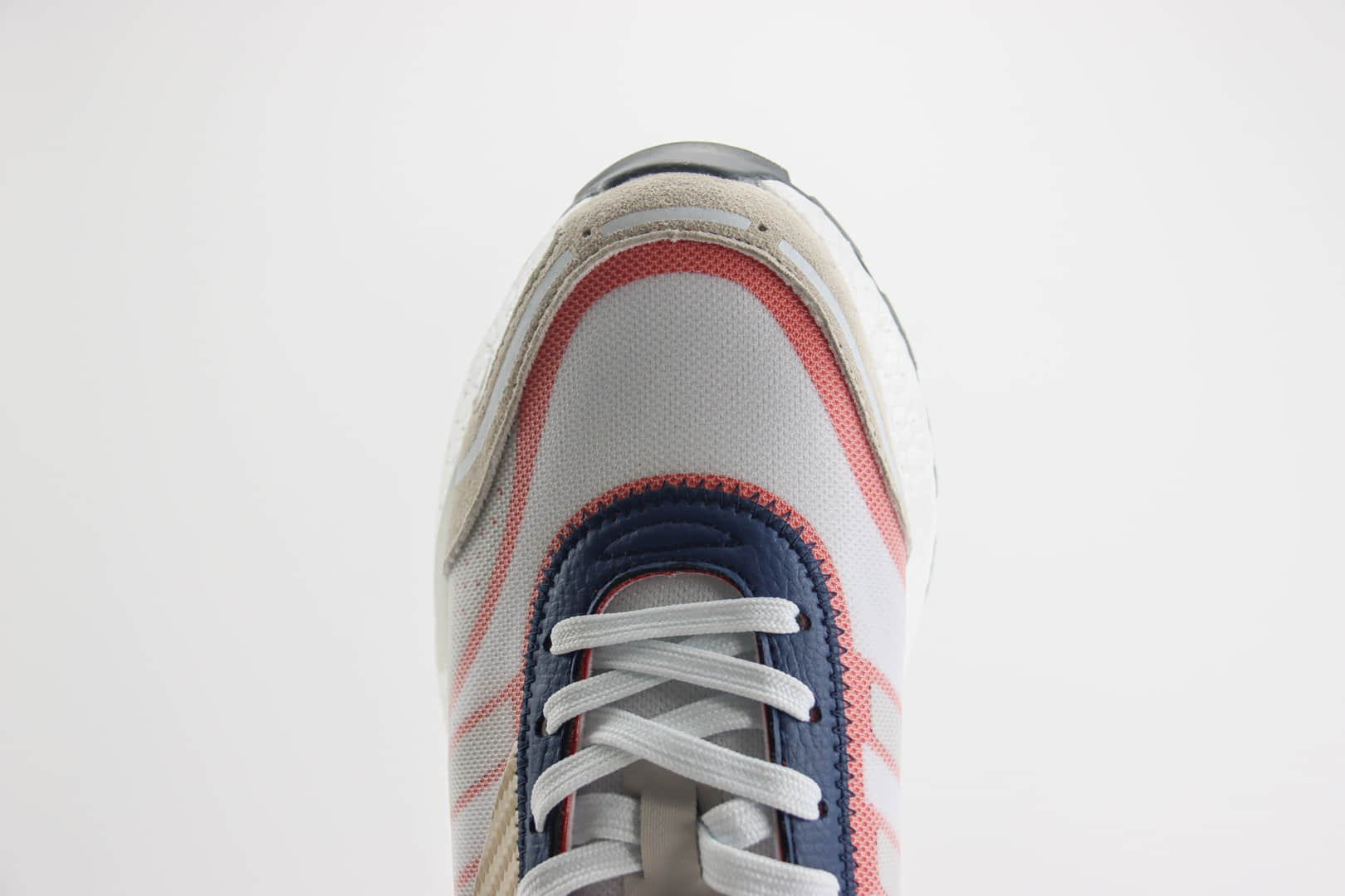 阿迪达斯adidas Retropy P9纯原版本白红蓝爆米花Boost跑鞋 莆田阿迪达斯货源 货号:GW9332