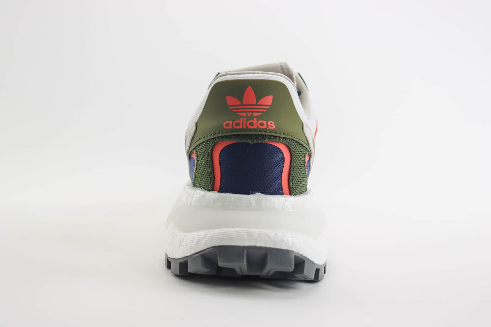 阿迪达斯adidas Retropy P9纯原版本白红蓝爆米花Boost跑鞋 莆田阿迪达斯货源 货号:GW9332